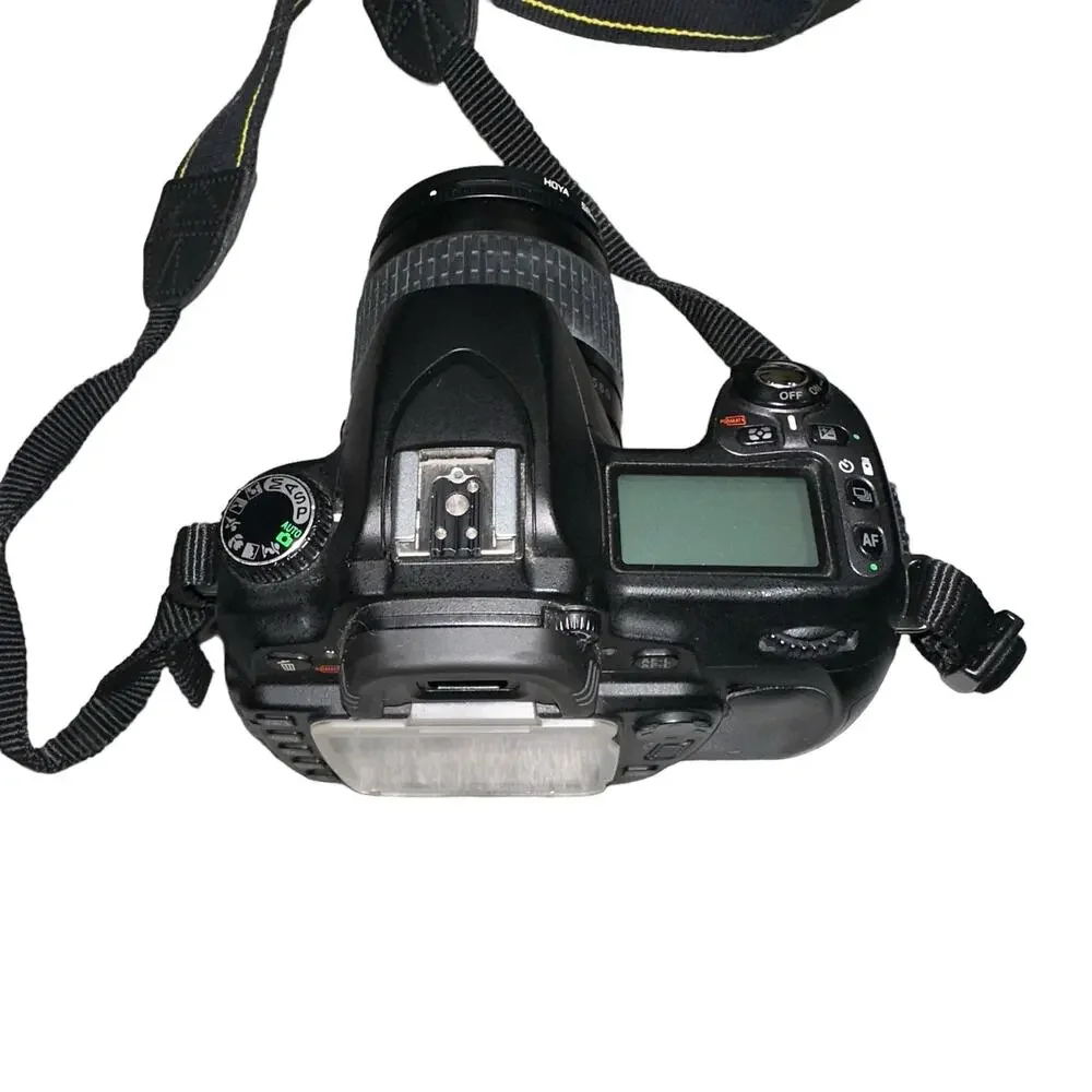 Nikon D80 DSLR Camera Bundle 2 Lenses‎ Charger Manual